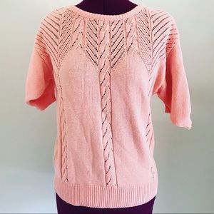 Price Drop❗️Vintage 🎀 Cuddle short sleeve sweater